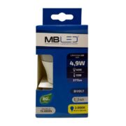 Lâmpada G45 4,9W - 3000K - MBLED - MLP5003 - Image 2